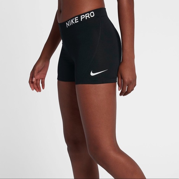 black booty shorts nike